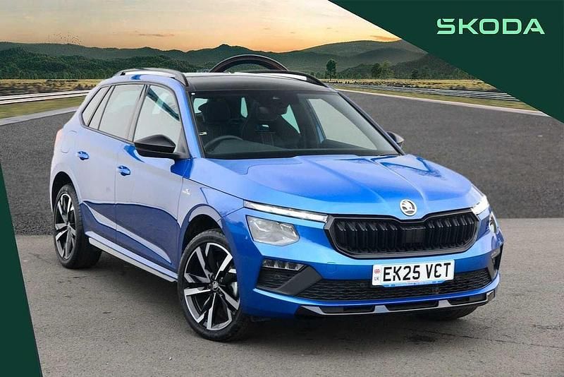 Used Skoda Kamiq Monte Carlo 113 HP (83 kW) 2025 Race blue metallic SUV