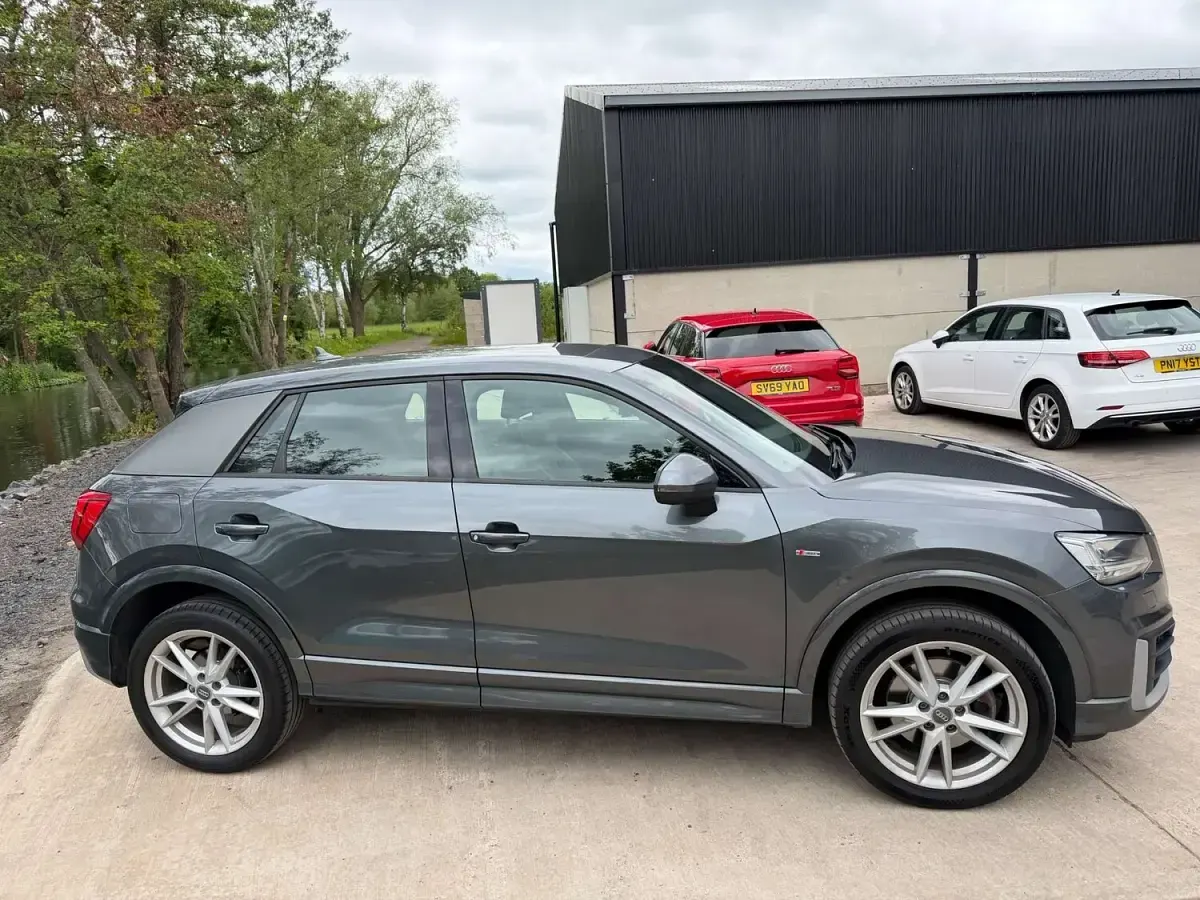 Used Audi Q2 S-Line 150 HP (110 kW) 2017 Grey SUV