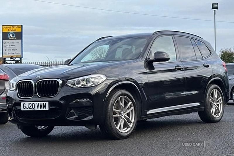 Used BMW X3 M Sport 2020 Black SUV