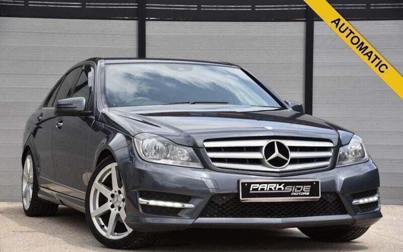 Grey Used 2013 Mercedes C220 AMG Sedan | £3,495 (Good price) - Image 1/4