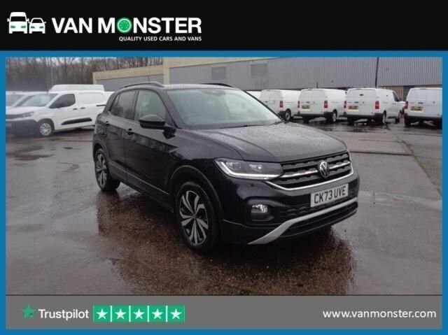 Black Used 2023 VW T-Cross Black Edition SUV | £16,238 (Good price) - Image 1/4