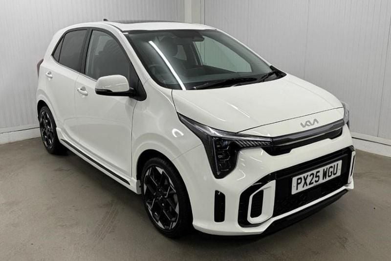 Used Kia Picanto GT-Line S 77 HP (56 kW) 2025 White Hatchback