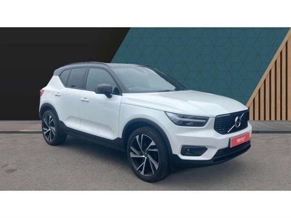 White Used 2018 Volvo XC40 R-Design Pro SUV | £16,098 (Fair price) - Image 1/4