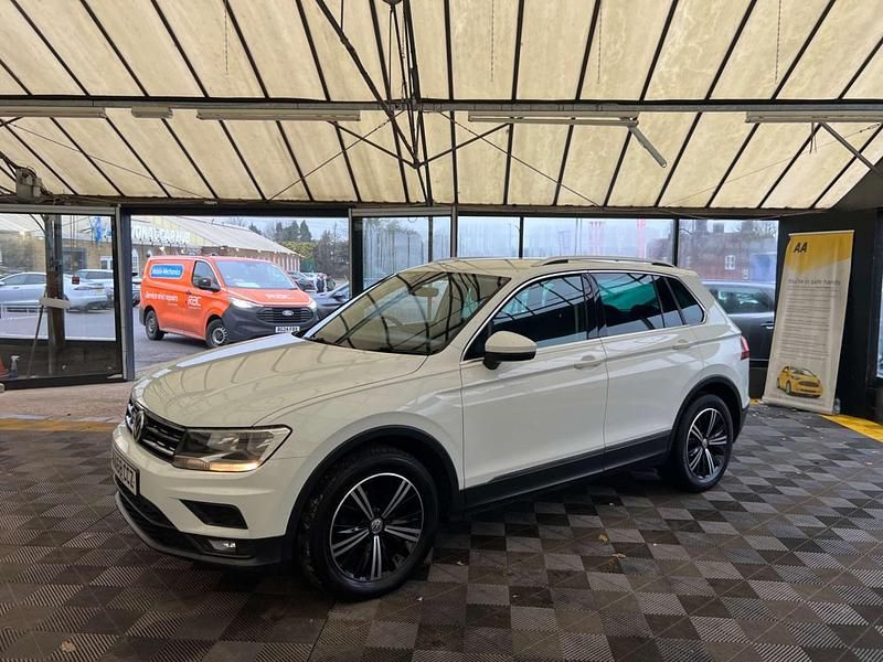Used VW Tiguan SE 150 HP (110 kW) 2018 White SUV
