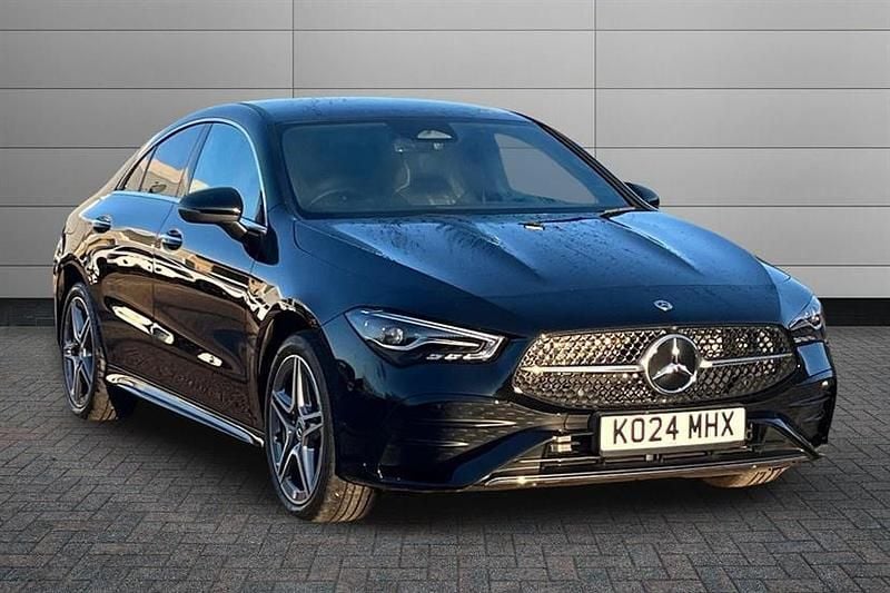 Black Used 2024 Mercedes CLA250e Executive Sedan | £25,490 (Good price) - Image 1/4