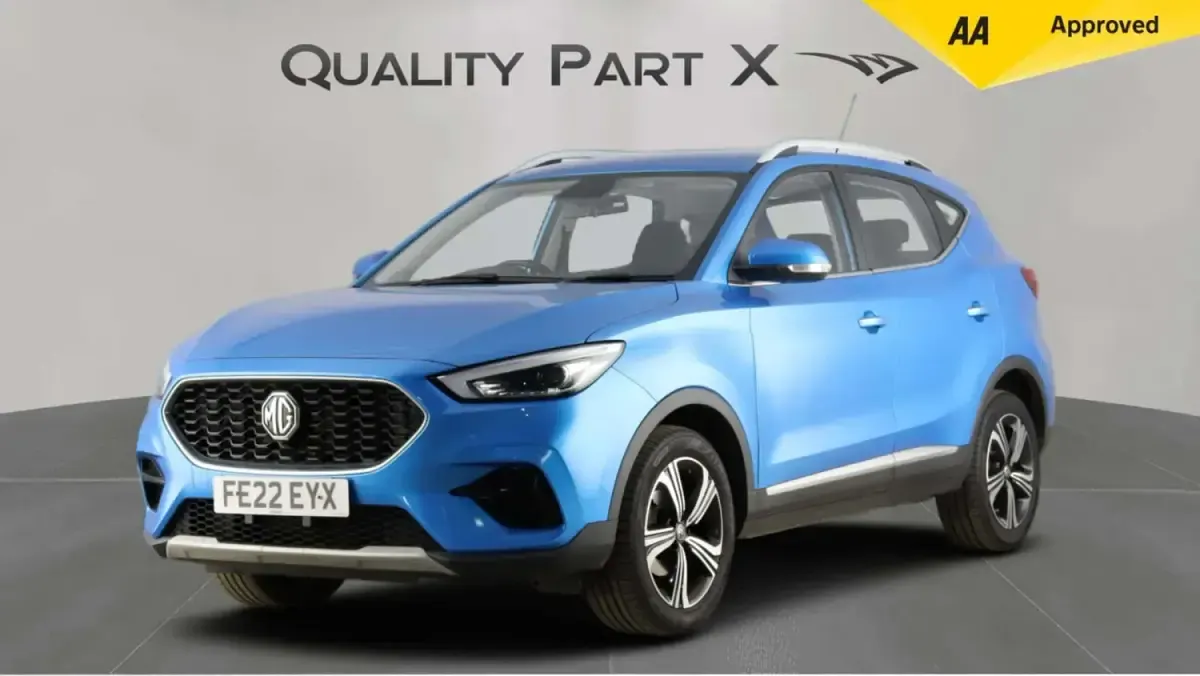 Usado MG ZS Excite 106 HP (77 kW) 2022 Azul SUV