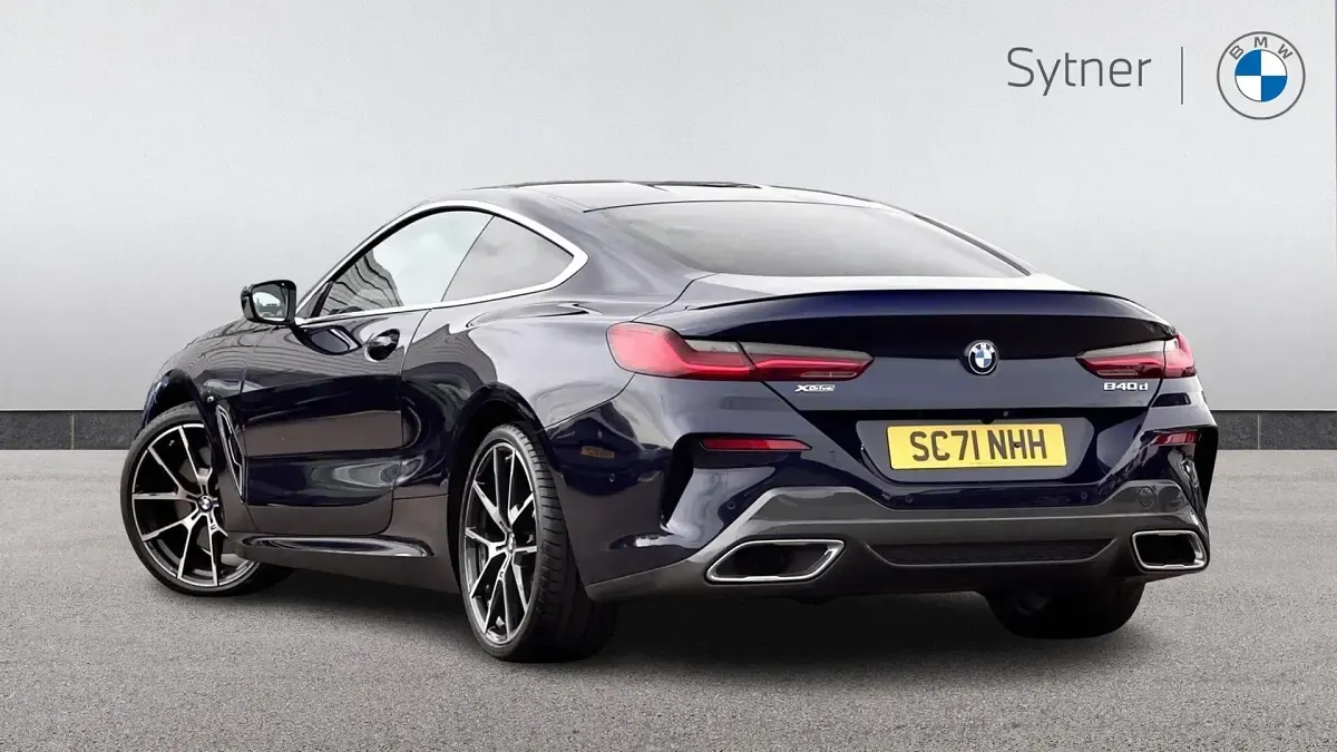 Used BMW 840 M Sport 335 HP (246 kW) 2021 Blue Coupe