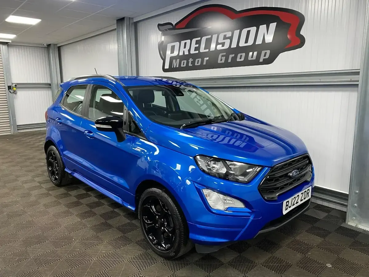 Used Ford Ecosport ST-Line 125 HP (91 kW) 2022 Blue SUV