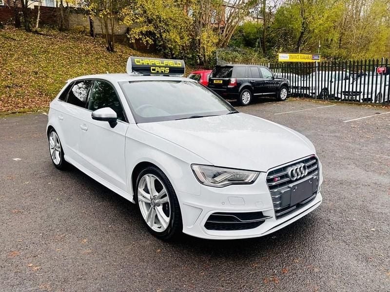 White Used 2015 Audi S3 Sportback Performance Hatchback | £13,000 (Fair price) - Image 1/4