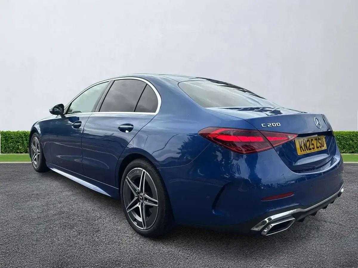 Used Mercedes C200 AMG line 2025 Blue Sedan
