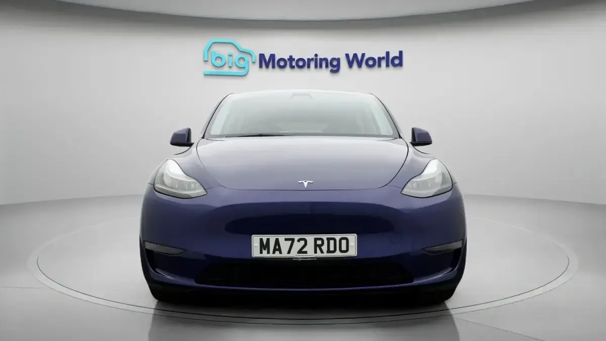 Usado Tesla Model Y Long Range AWD 378 kW (514 HP) 2022 Azul SUV