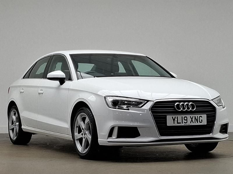 White Used 2019 Audi A3 Sport Sedan | £13,998 (Super price) - Image 1/4
