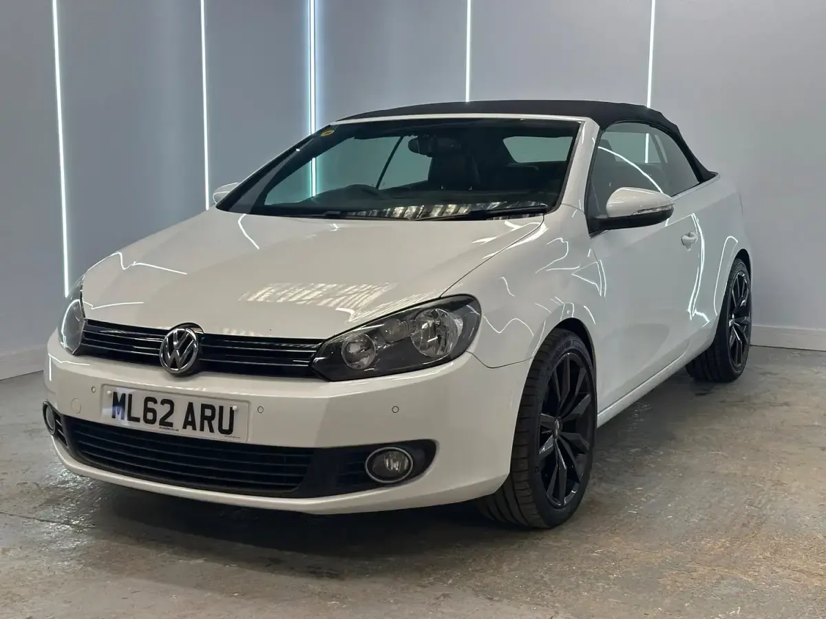 Used VW Golf Cabriolet GT 2012 White Cabriolet