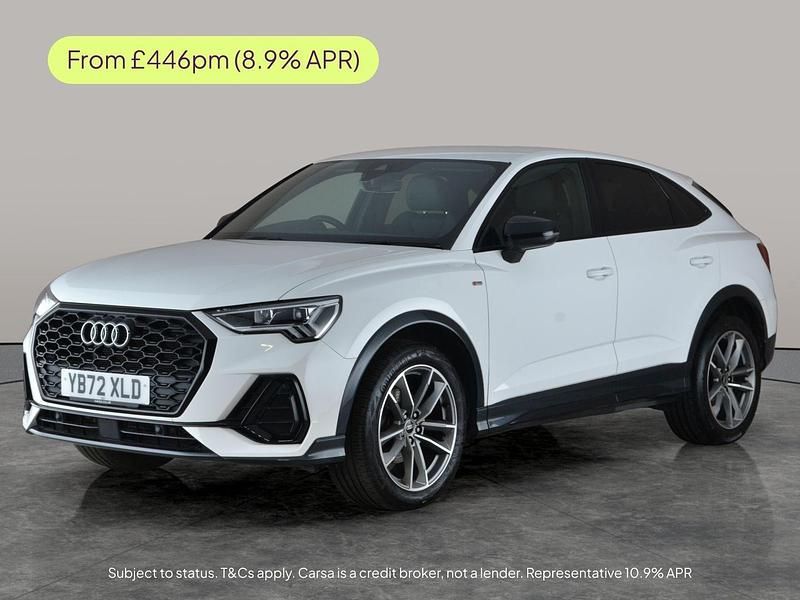 Used Audi Q3 Sportback Black Edition 150 HP (110 kW) 2023 White SUV