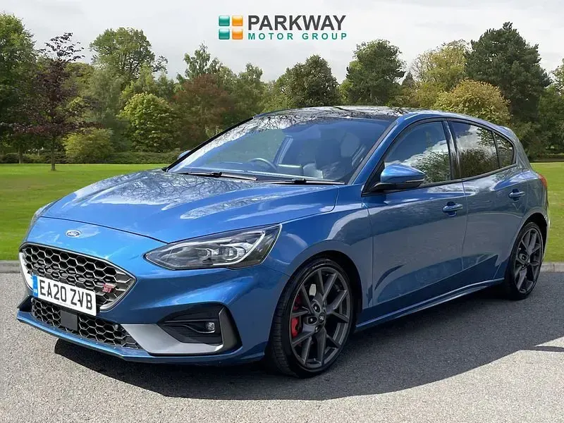 Used Ford Focus ST 190 HP (139 kW) 2020 Blue Hatchback