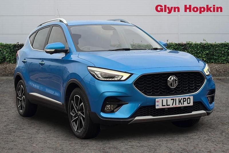 Blue Used 2021 MG ZS Exclusive Hatchback | £12,319 (Fair price) - Image 1/4
