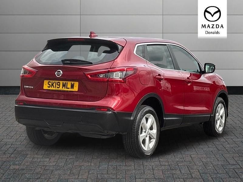 Used Nissan Qashqai Acenta Premium 2019 Red SUV