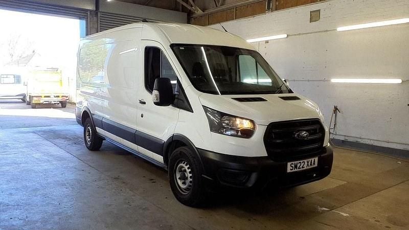 Used Ford Transit 105 HP (77 kW) 2022 White Van