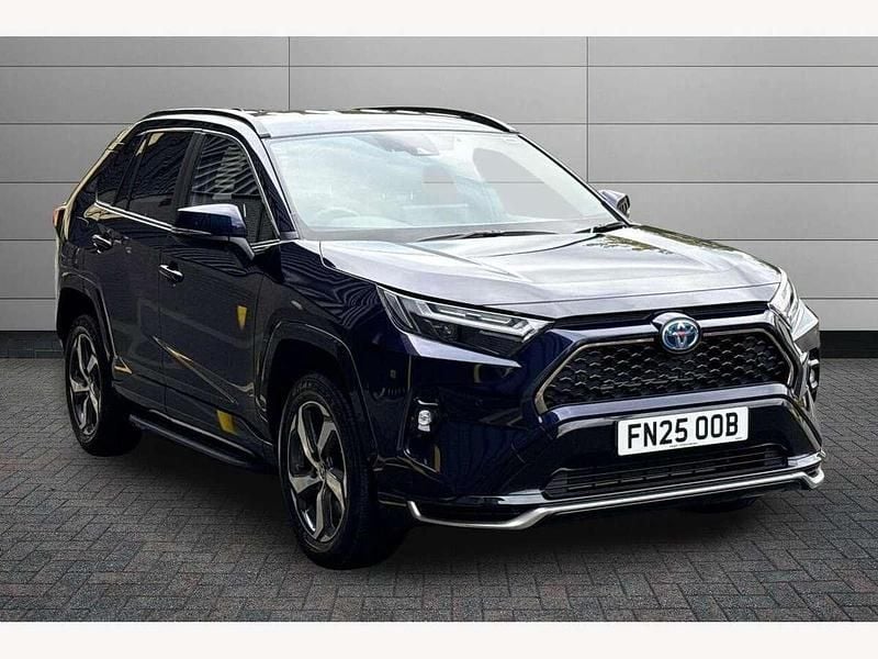 Obsidian blue Used 2025 Toyota RAV4 Hybrid Design SUV | £39,781 (A bit pricey) - Image 1/3