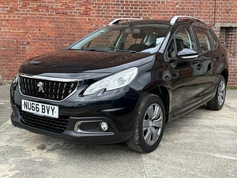 Black Used 2017 Peugeot 2008 Active SUV | £5,280 (Good price) - Image 1/4