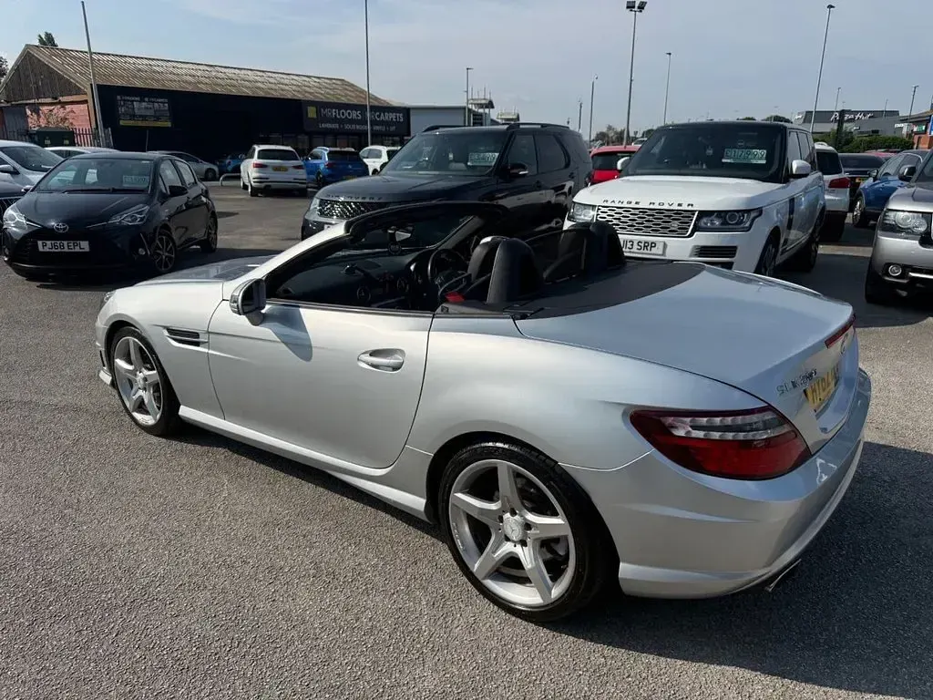 Used Mercedes SLK200 AMG 2012 Silver Cabriolet