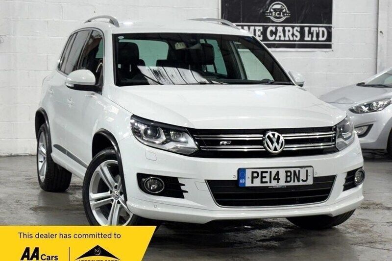 White Used 2014 VW Tiguan R-line SUV | £6,500 (Fair price) - Image 1/1