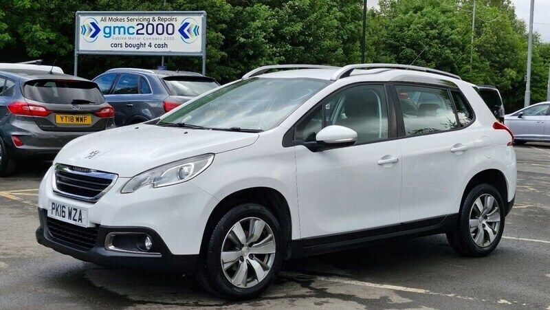 White Used 2016 Peugeot 2008 Active SUV | £4,995 (Fair price) - Image 1/4
