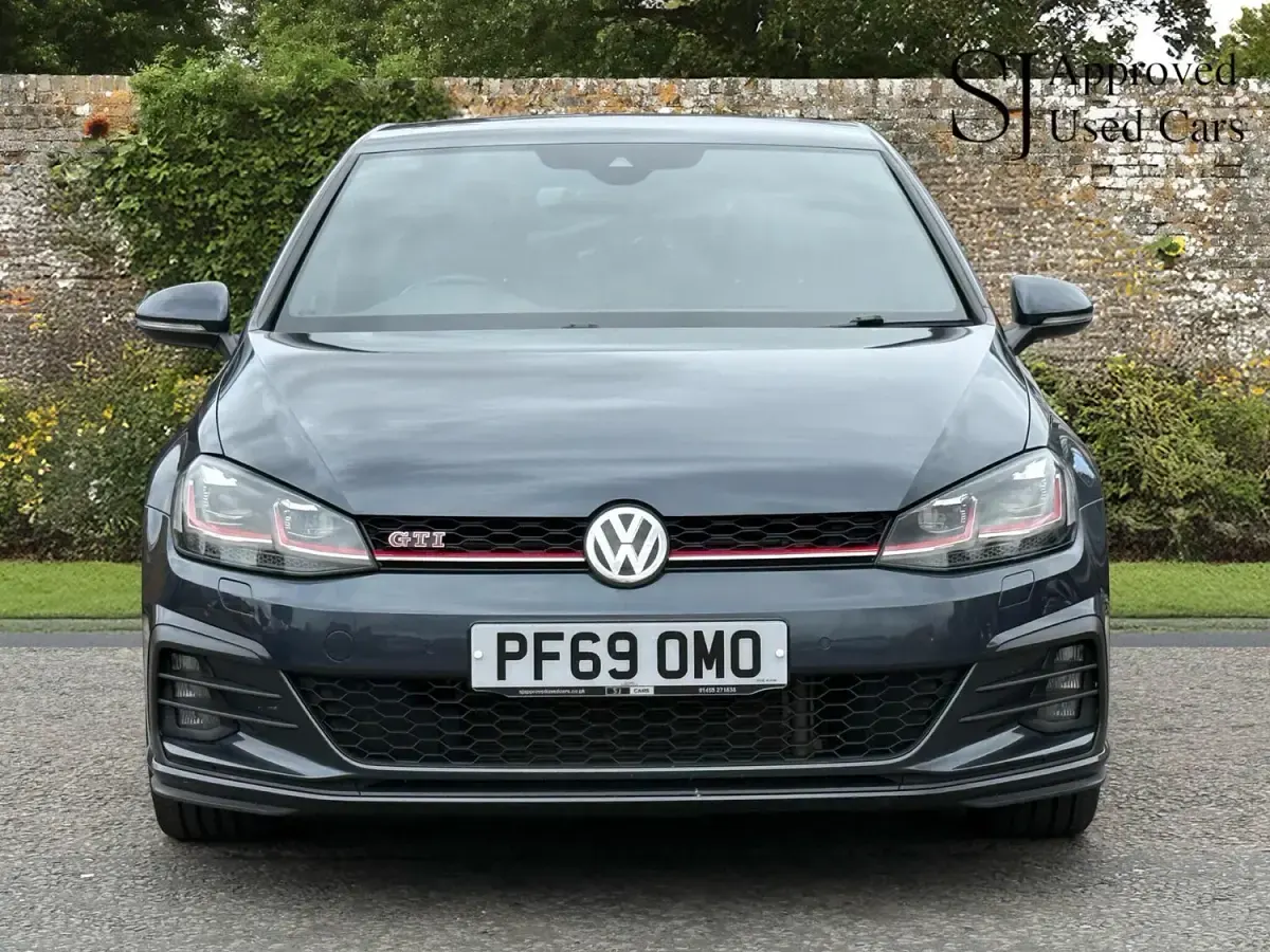 Used VW Golf VII GTI 2019 Blue Hatchback