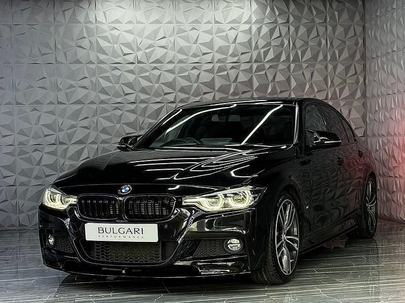 Used BMW 330e M Sport 2017 Black Sedan