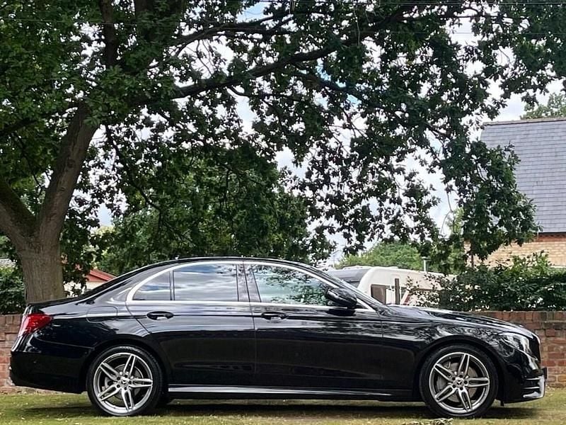 Used Mercedes E200 AMG line 150 HP (110 kW) 2017 Black Sedan
