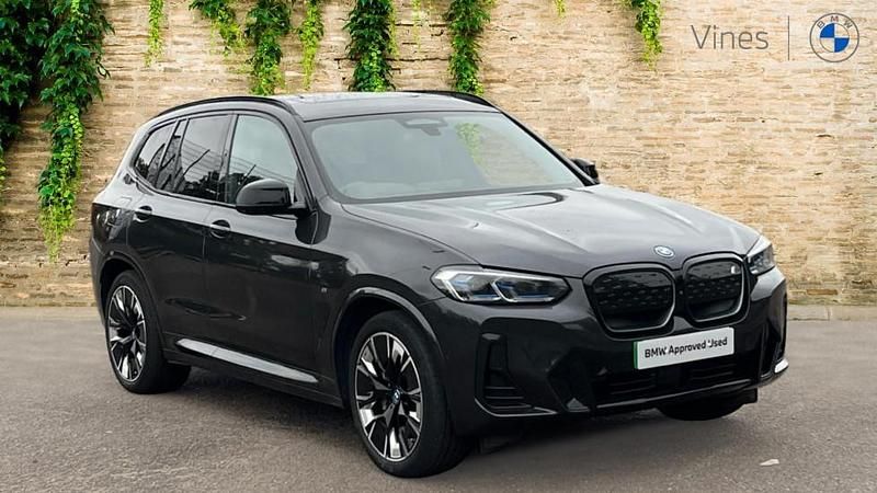 Grey Used 2022 BMW iX3 M Sport SUV | £33,699 (Fair price) - Image 1/4