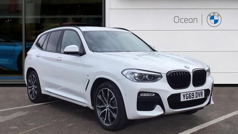 Used BMW X3 M Sport 187 HP (137 kW) 2019 White SUV