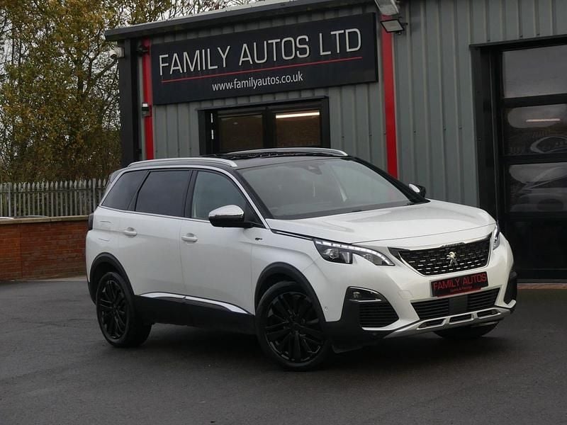 White Used 2019 Peugeot 5008 GTi Hatchback | £16,000 (Good price) - Image 1/4