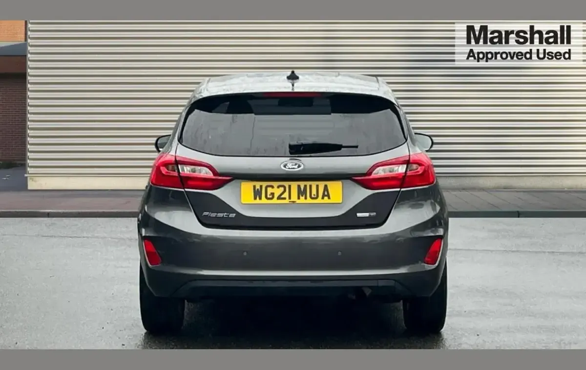 Used Ford Fiesta Titanium 125 HP (91 kW) 2021 Grey Hatchback