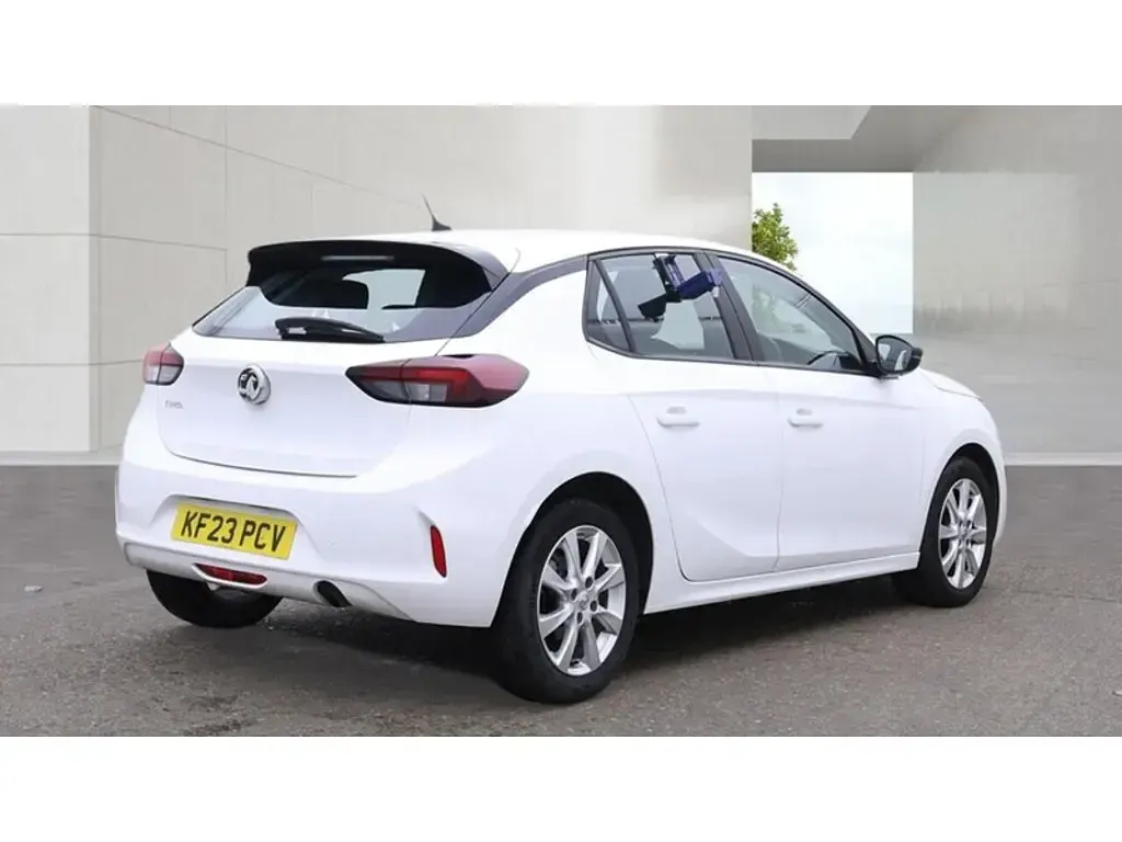 Used Vauxhall Corsa Design Edition 2023 Arctic white (solid paint) Hatchback