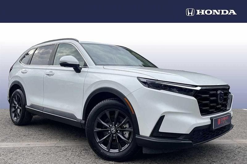 Platinum white pearl New 2025 Honda CR-V Elegance SUV | £41,075 (A bit pricey) - Image 1/4