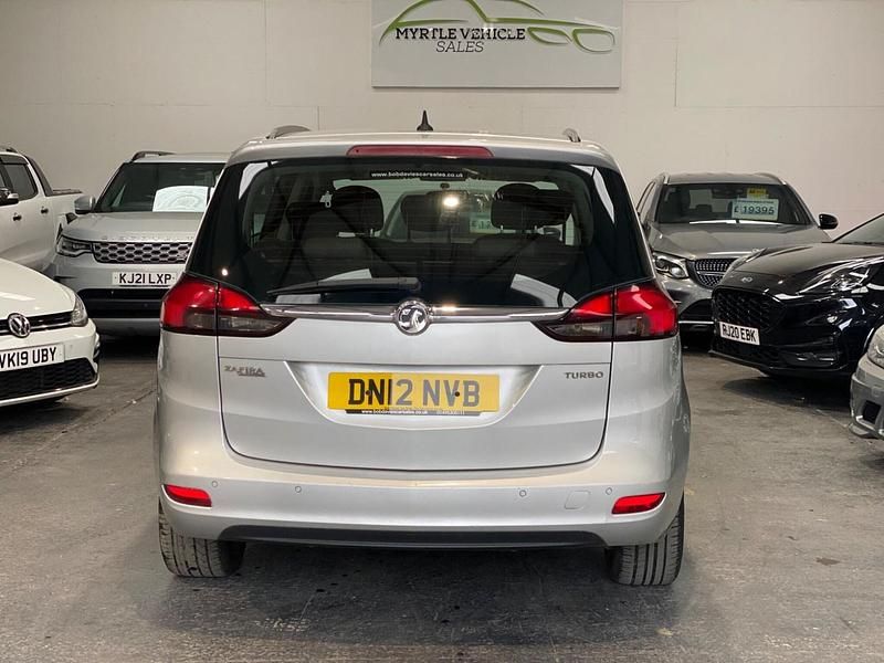 Used Vauxhall Zafira 2012 Silver MPV