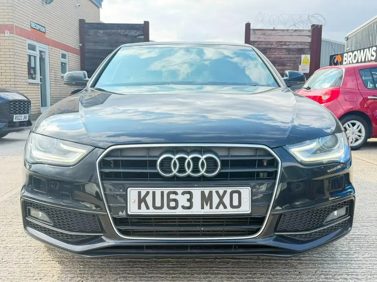 Used Audi A4 S-Line 2013 Black Sedan