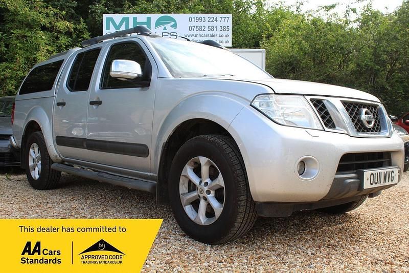 Silver Used 2011 Nissan Navara Tekna Pickup | £3,995 (Fair price) - Image 1/4