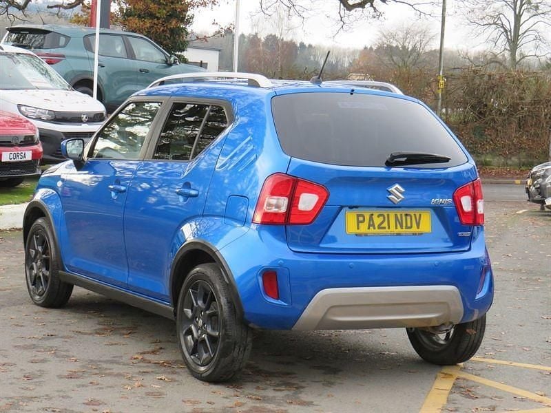 Used Suzuki Ignis SZ-T 83 HP (61 kW) 2021 Blue SUV