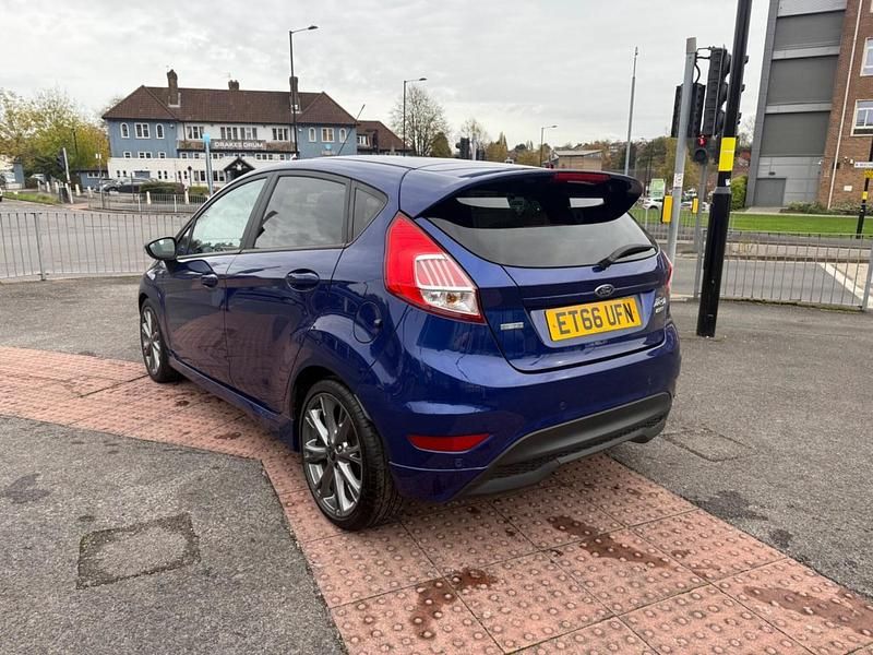 Used Ford Fiesta ST-Line 2017 Blue Hatchback