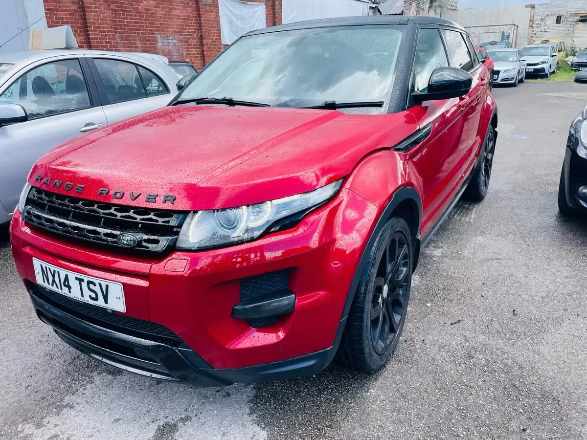 Used Land Rover Range Rover evoque Dynamic 2014 Red SUV