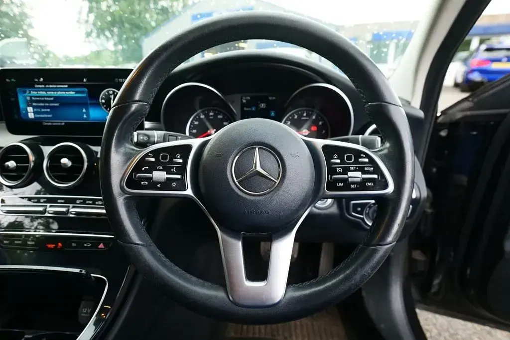 Used Mercedes C200 2019 Black Estate