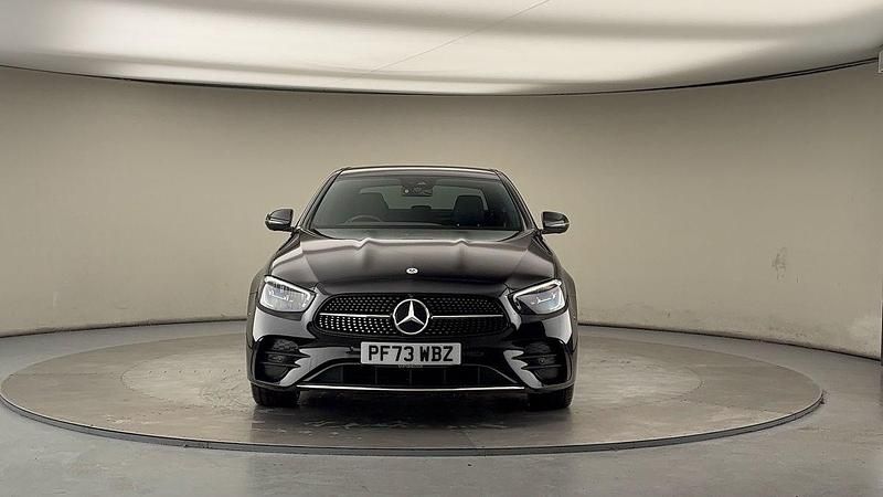 Used Mercedes E400 AMG line 2023 Obsidian black Sedan