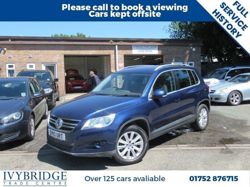 Blue Used 2010 VW Tiguan SE SUV | £6,850 (Fair price) - Image 1/2