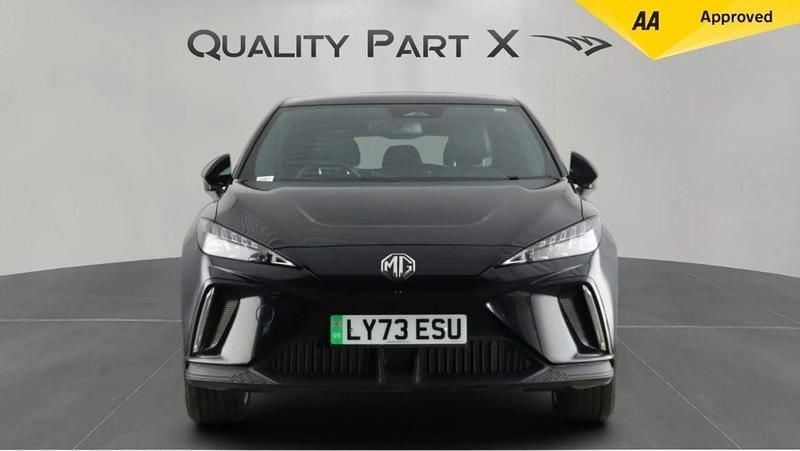 Used MG MG4 EV Trophy 150 kW (204 HP) 2023 Black Hatchback