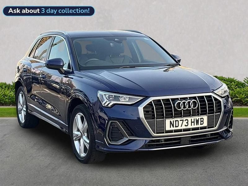 Used Audi Q3 S-Line 150 HP (110 kW) 2024 Blue SUV