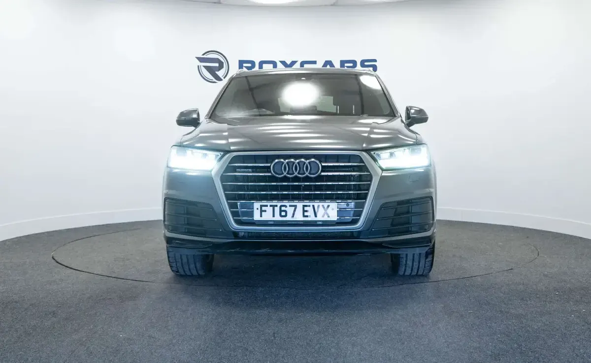 Used Audi Q7 S-Line 272 HP (200 kW) 2017 Grey SUV