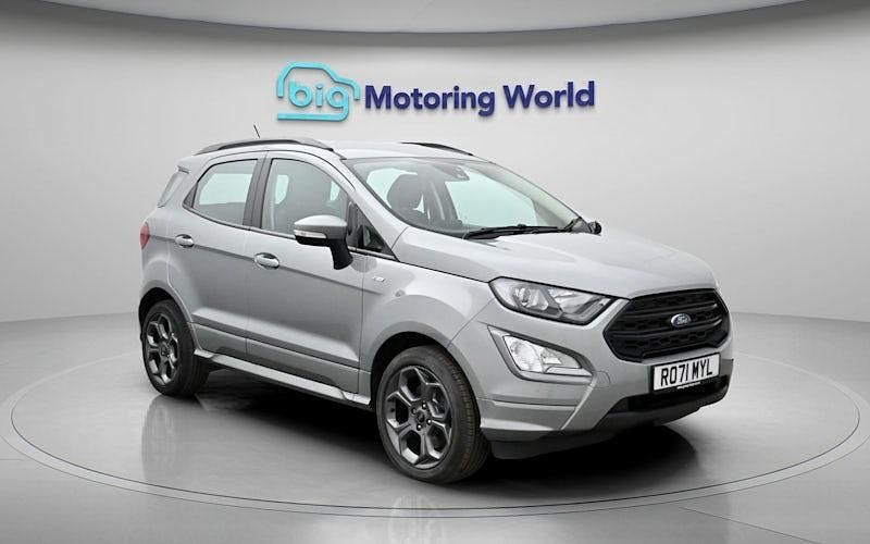 Used Ford Ecosport ST-Line 125 HP (91 kW) 2021 Silver SUV