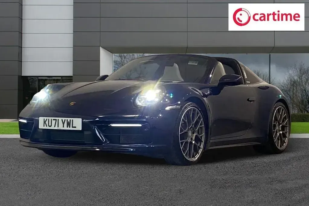 Begagnad Porsche 911 2021 Blå Cab